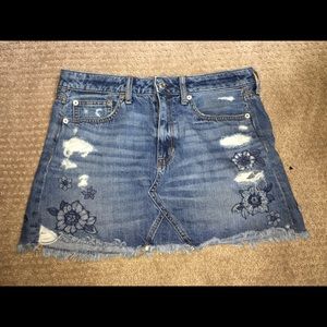 American Eagle jean skirt